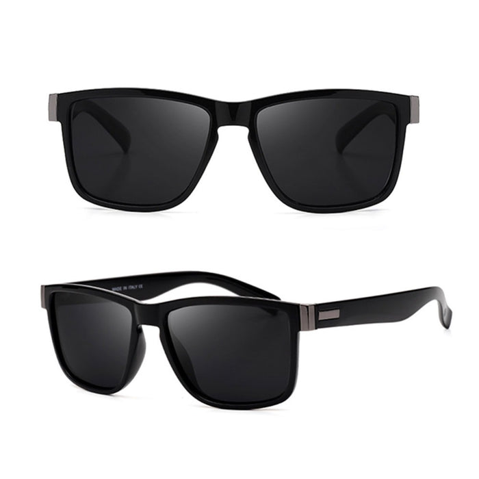 Men's Polarized Square 'One of Us' Plastic Sunglasses