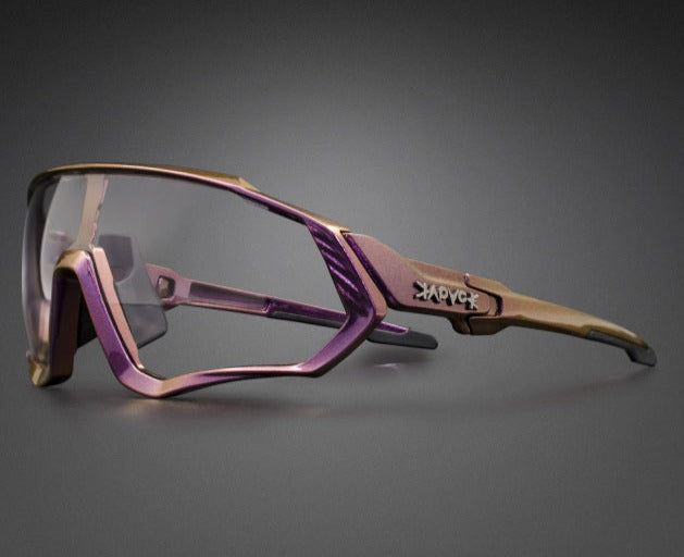 Unisex Sports Rectangle 'Fantech' Plastic Sunglasses