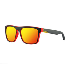 Men's Rectangular Sports 'Chopper Cymon' Plastic Sunglasses