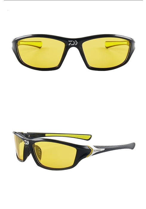 Men's Square Polarized Sports 'Isko' Plastic Sunglasses