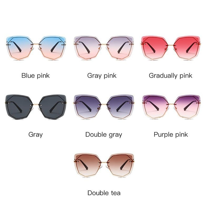 Women's Polygon 'Vogue' Metal Sunglasses