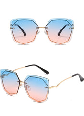 Women's Polygon 'Vogue' Metal Sunglasses