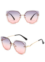 Women's Polygon 'Vogue' Metal Sunglasses