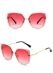 Women's Polygon 'Vogue' Metal Sunglasses