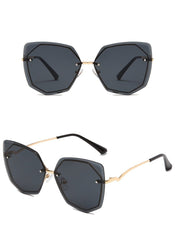 Women's Polygon 'Vogue' Metal Sunglasses