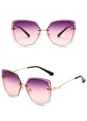 Women's Polygon 'Vogue' Metal Sunglasses