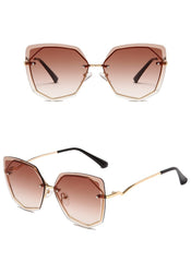 Women's Polygon 'Vogue' Metal Sunglasses