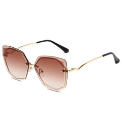 Women's Polygon 'Vogue' Metal Sunglasses