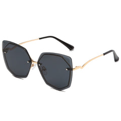 Women's Polygon 'Vogue' Metal Sunglasses