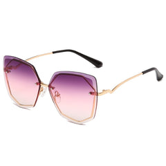 Women's Polygon 'Vogue' Metal Sunglasses