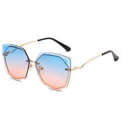 Women's Polygon 'Vogue' Metal Sunglasses