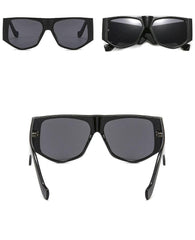 Women's Trend Hexagonal  'Gradients Eyes' Plastic Sunglasses