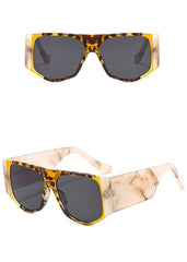 Women's Trend Hexagonal  'Gradients Eyes' Plastic Sunglasses