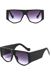 Women's Trend Hexagonal  'Gradients Eyes' Plastic Sunglasses