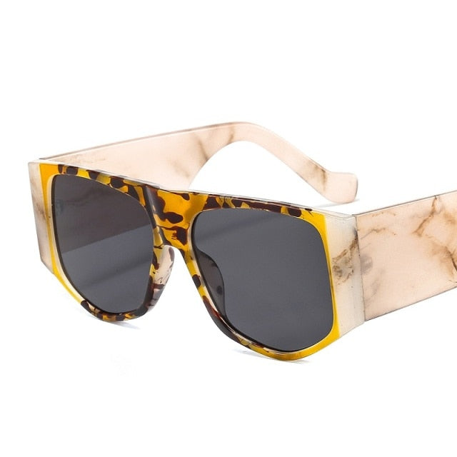 Women's Trend Hexagonal  'Gradients Eyes' Plastic Sunglasses