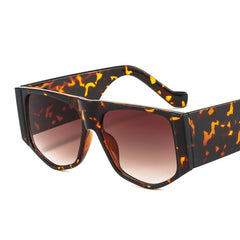 Women's Trend Hexagonal  'Gradients Eyes' Plastic Sunglasses