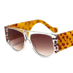 Women's Trend Hexagonal  'Gradients Eyes' Plastic Sunglasses