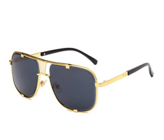 Unisex Aviator Square 'Alta' Metal Sunglasses