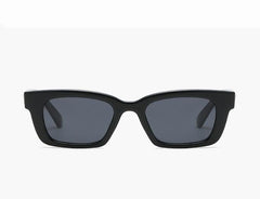 Women's Small Square Plastic 'Just G' Retro UV Sunglasses