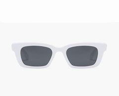 Women's Small Square Plastic 'Just G' Retro UV Sunglasses