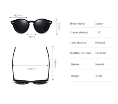 Women's Round 'So Fab' Plastic Sunglasses