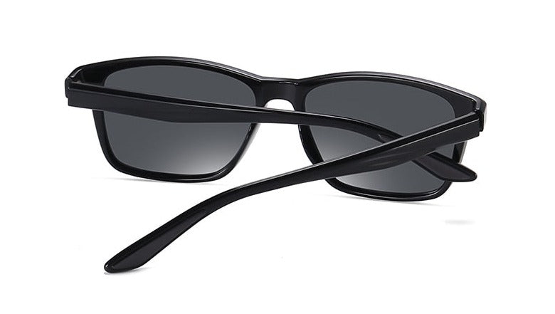 Women's Vintage Polarized Square 'Fly Hight 128' Plastic Sunglasses