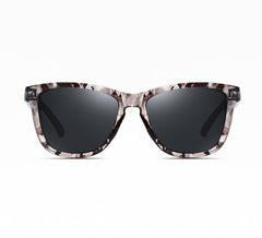 Women's Polarized Mirror Square 'Funky' Plastic Sunglasses