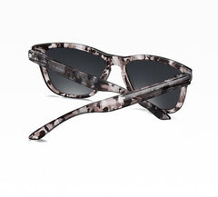 Women's Polarized Mirror Square 'Funky' Plastic Sunglasses