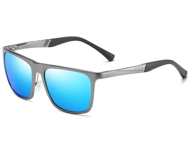 Men's Square 'Dignified Men' Metal Sunglasses