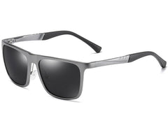 Men's Square 'Dignified Men' Metal Sunglasses