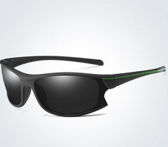 Men's Sport Polarized Oval 'Jolt' Plastic Sunglasses