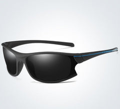 Men's Sport Polarized Oval 'Jolt' Plastic Sunglasses