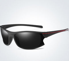 Men's Sport Polarized Oval 'Jolt' Plastic Sunglasses