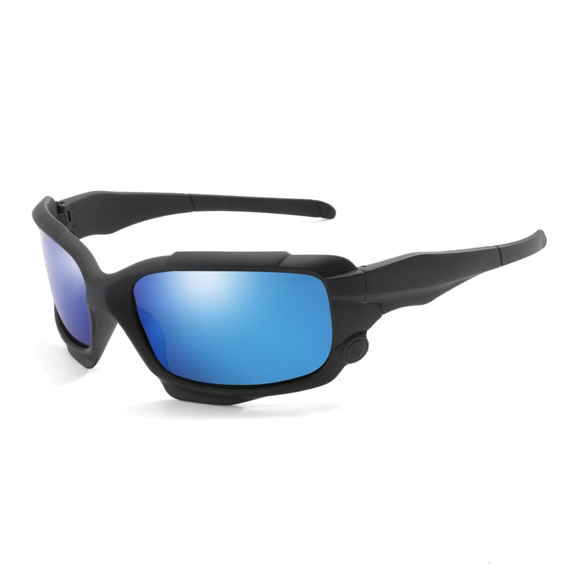 Men's Polarized Sport Square 'Giovaughne' Plastic Sunglasses