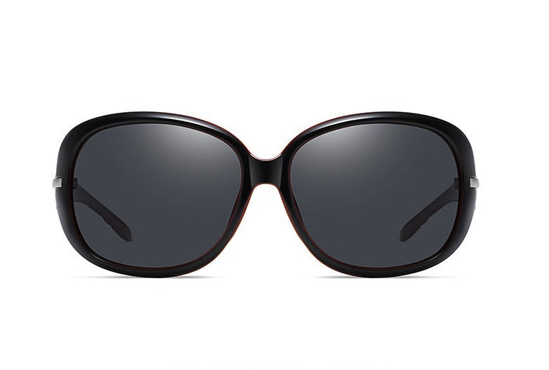 Women's Oversize Butterfly 'Shae' Polarized Plastic Sunglasses