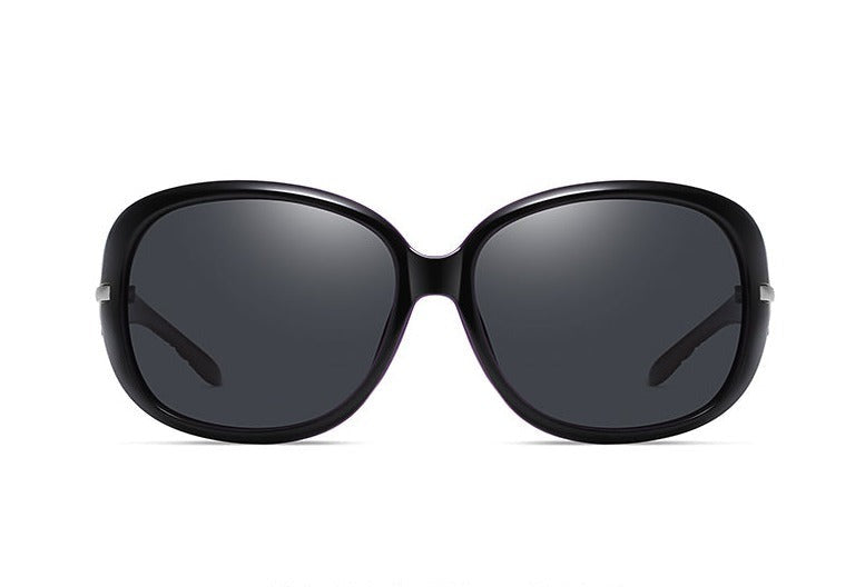 Women's Oversize Butterfly 'Shae' Polarized Plastic Sunglasses