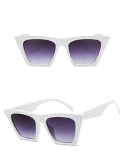 Women's Oversized Cat Eye 'Sophisticated Diva' Plastic Sunglasses