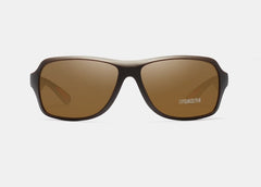 Men's Oversized Polarized Sports 'Parker' Plastic Sunglasses