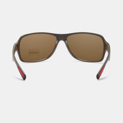 Men's Oversized Polarized Sports 'Parker' Plastic Sunglasses