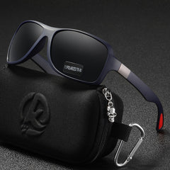 Men's Oversized Polarized Sports 'Parker' Plastic Sunglasses