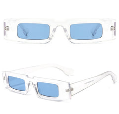 Women's Small Square 'Tiny Gnaw' Plastic Sunglasses