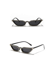 Women's Retro Small Cat Eye 'Darling Baby' Plastic Sunglasses