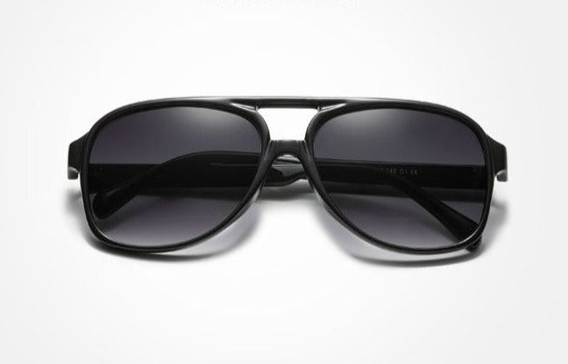 Unisex Retro Square 'Miracle Mile' Plastic Sunglasses