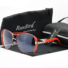 Women's Oversized Butterfly 'Formula 1' Plastic Sunglasses