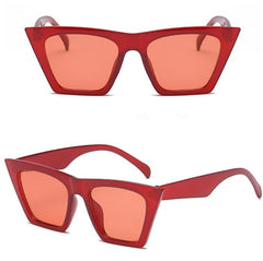 Women's Polycarbonate Square 'Moira' Plastic Sunglasses