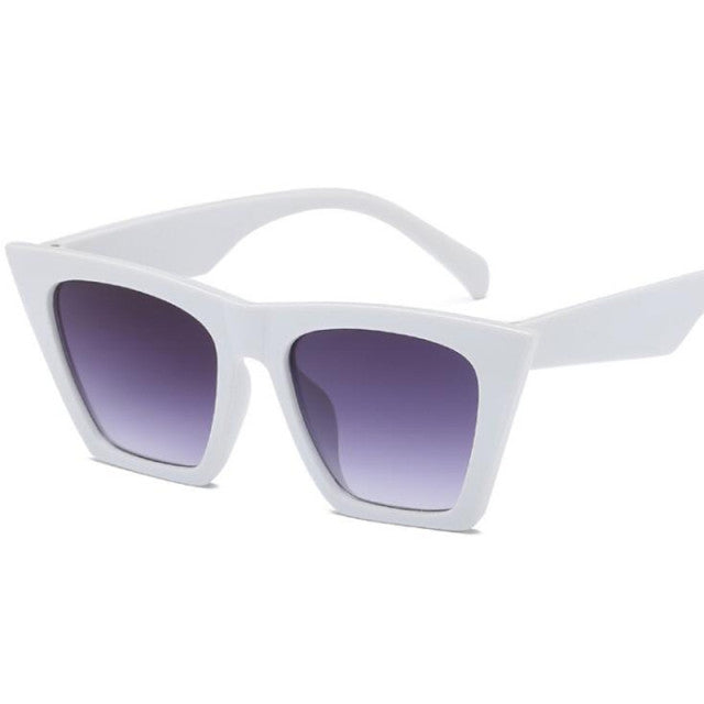 Women's Polycarbonate Square 'Moira' Plastic Sunglasses