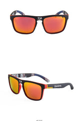 Men's Polarized Square 'Limmy' Plastic Sunglasses