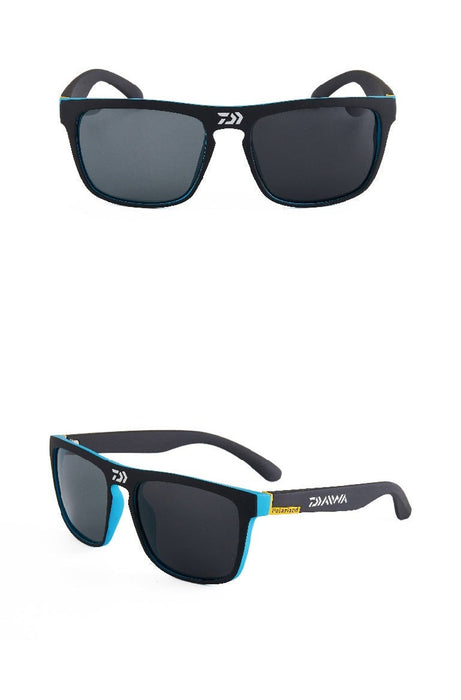 Men's Polarized Square 'Limmy' Plastic Sunglasses