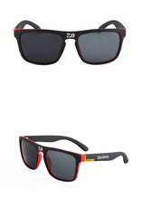 Men's Polarized Square 'Limmy' Plastic Sunglasses