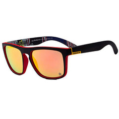 Men's Luxury Square 'Cherish' Plastic Sunglasses